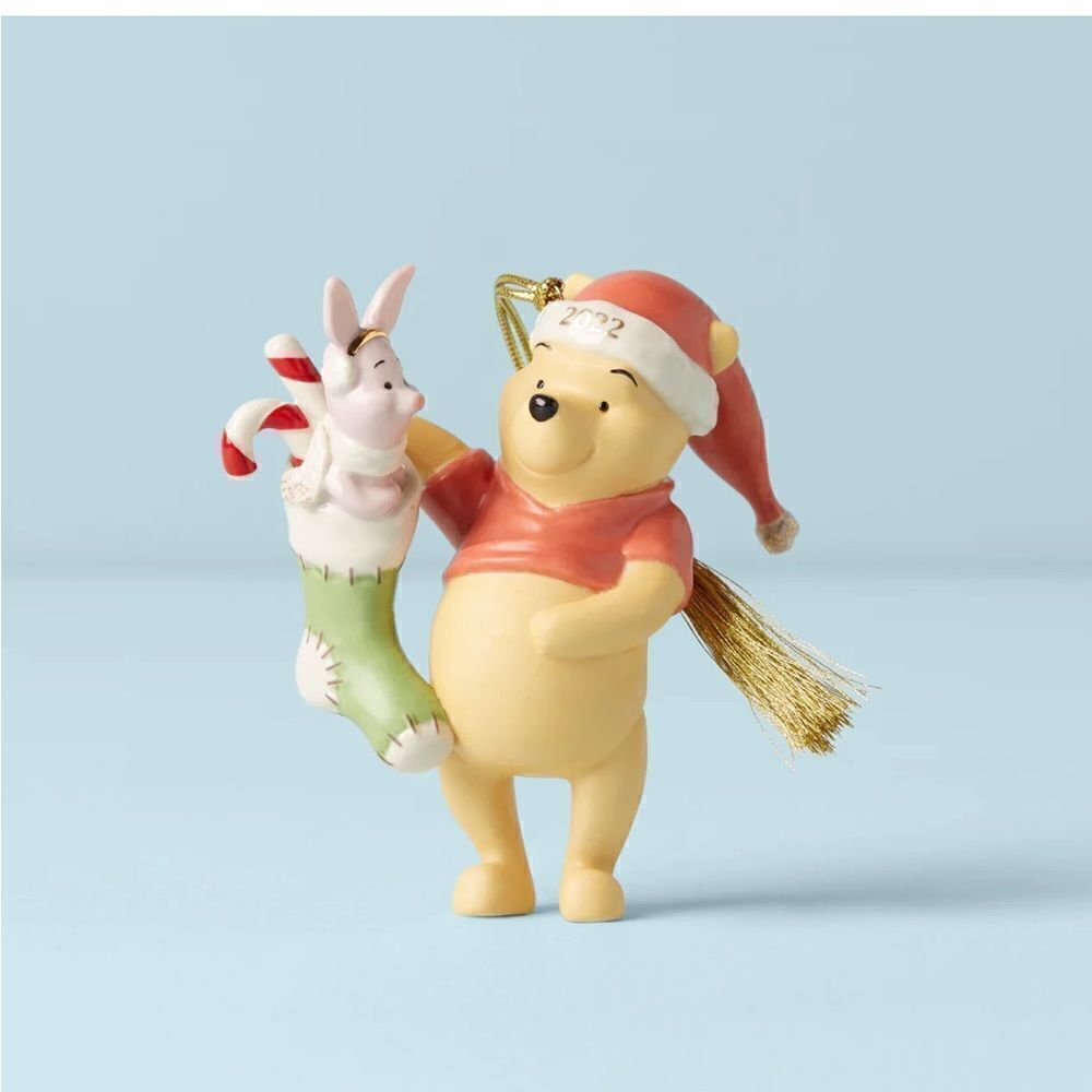 Lenox Disney Winnie The Pooh’s Christmas Surprise 2022 Ornament NWT
